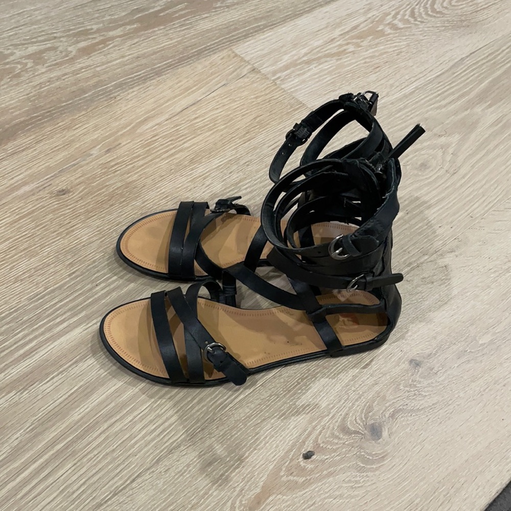 Joe’s gladiator sandals